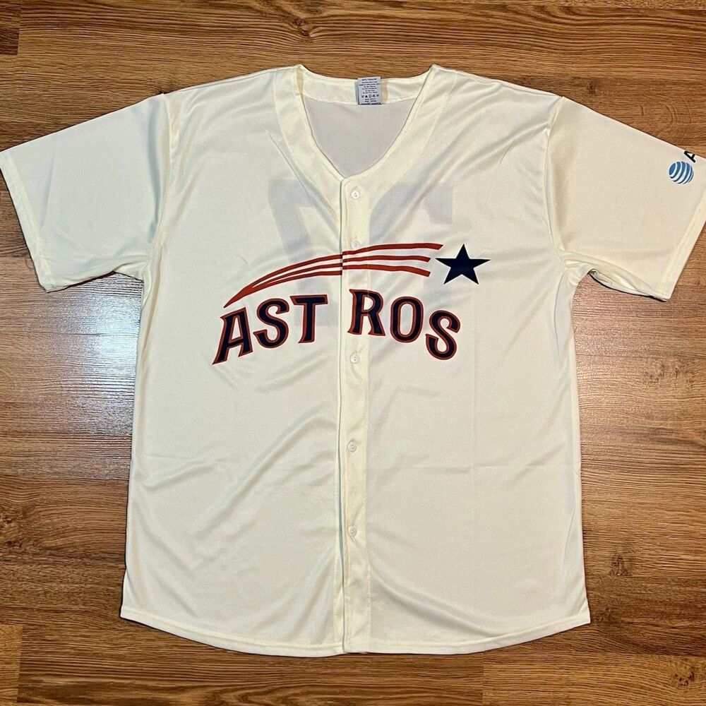 Houston Astros Jose Altuve #27 1965 SGA Jersey Men's Size XL Game day Giveaway